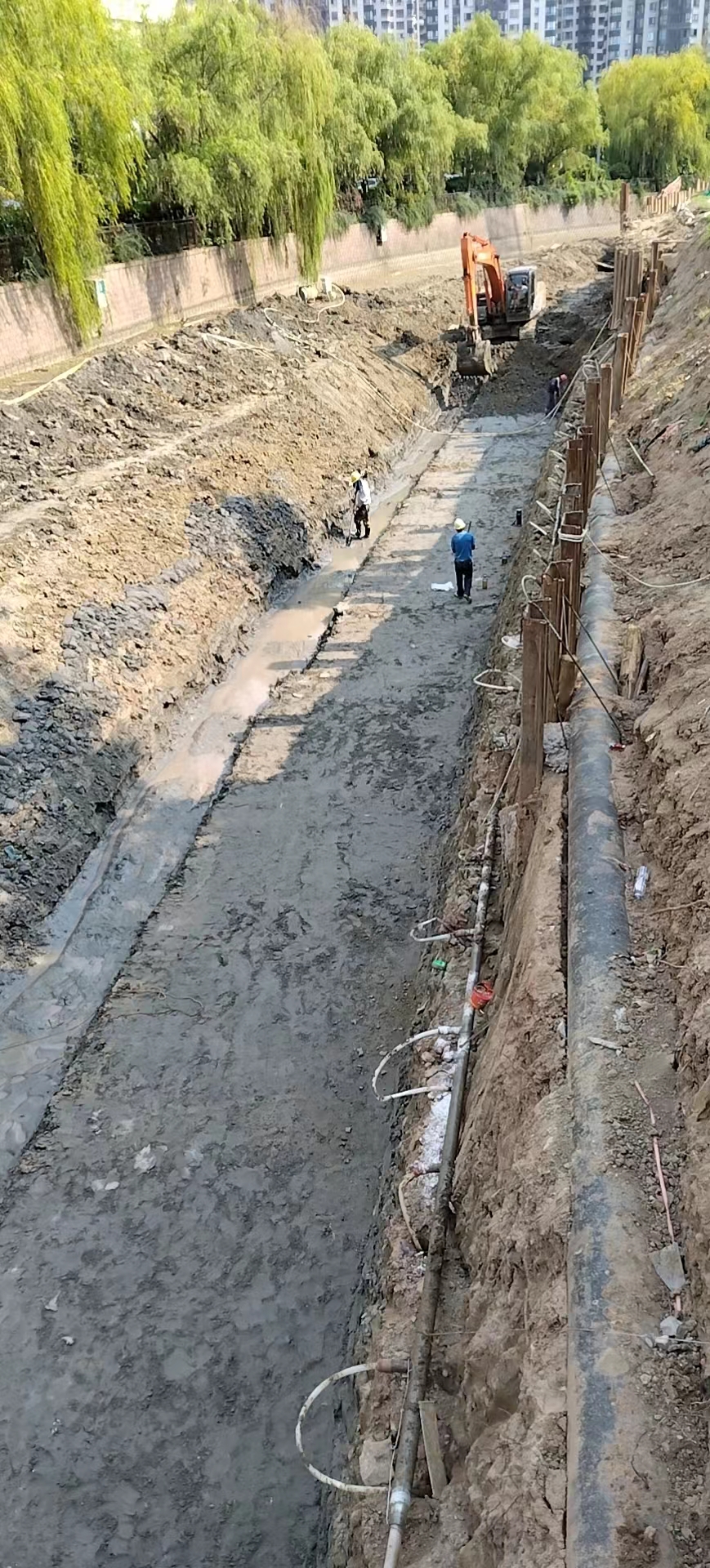沿山河城區(qū)薄落段綜合整治工程-體育公園段應急防汛工程